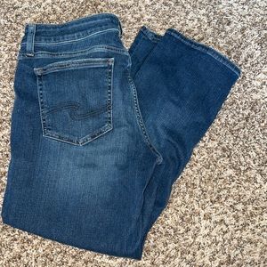 Womens Silver Elyse Capri